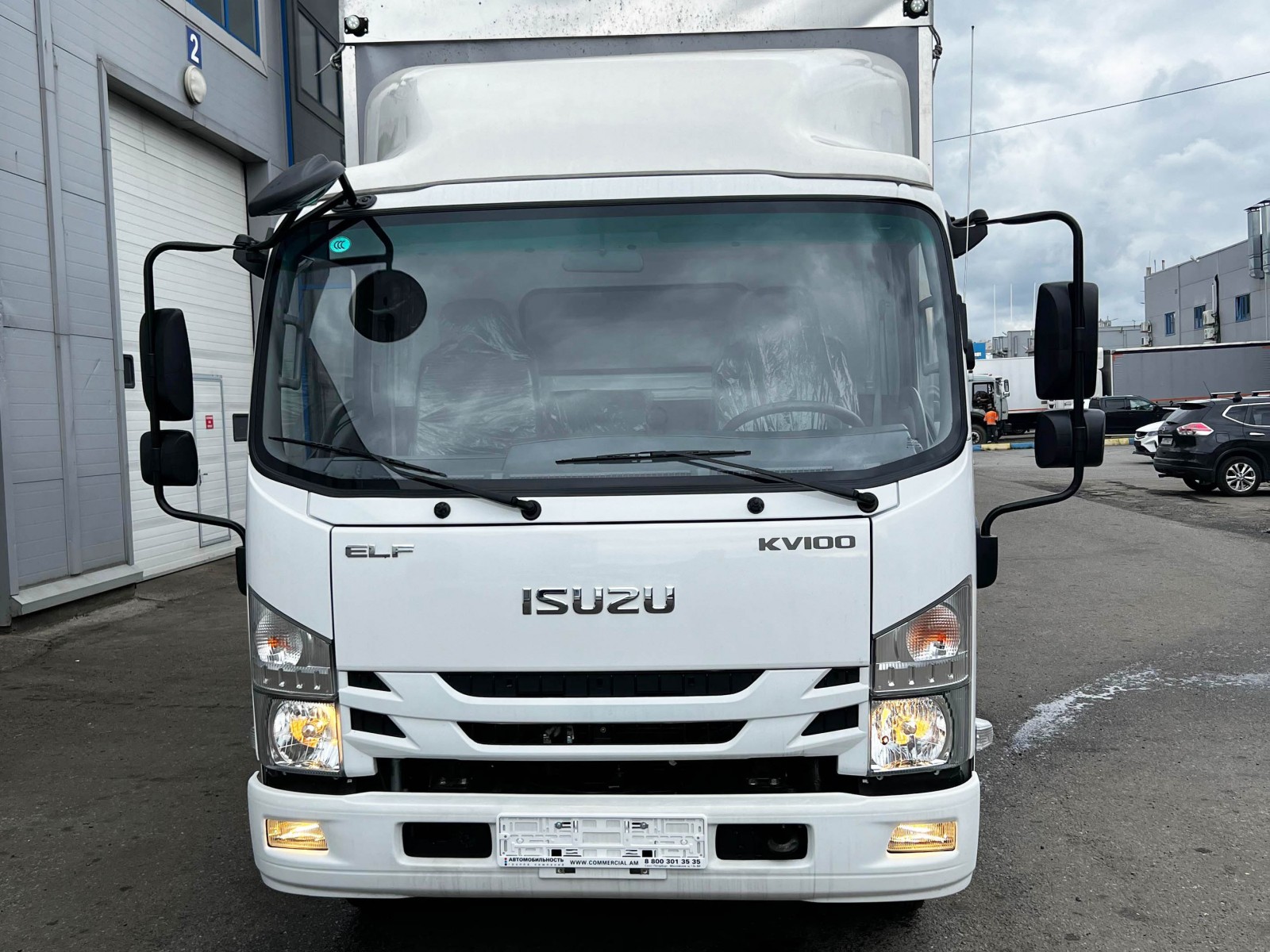 Бортовой тентованный грузовик ISUZU, 3,5 т фото 4