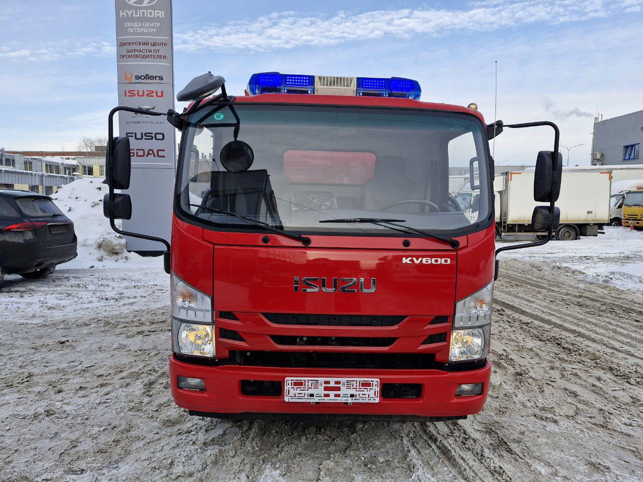 Пожарная машина ISUZU 8,3 т фото 3