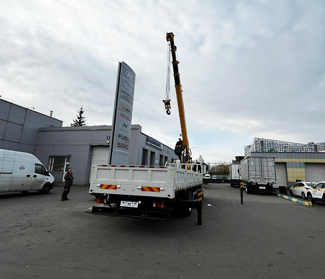 ISUZU Грузовик КМУ, 18 т фото 6