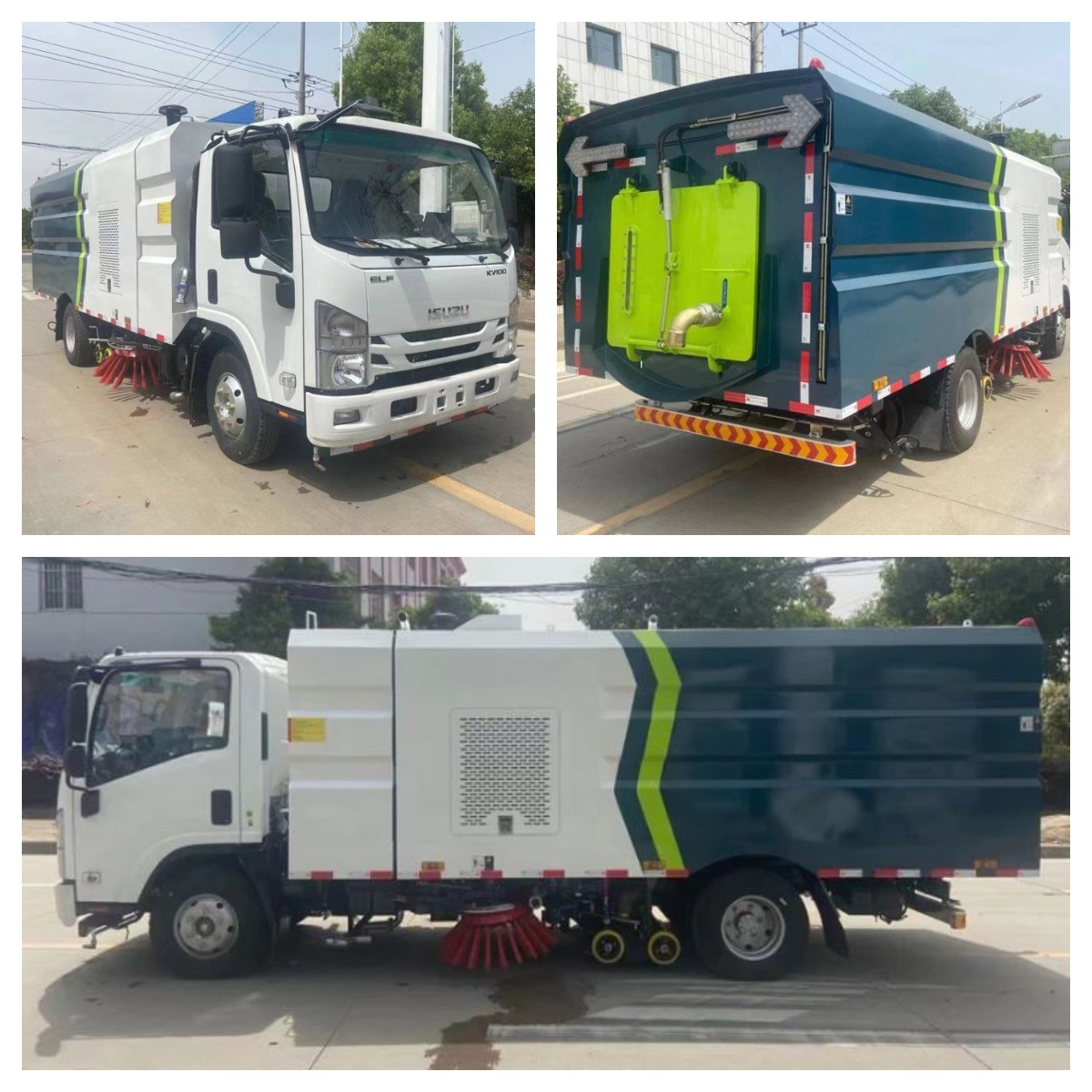 Подметательная машина ISUZU 7,3 т фото 4