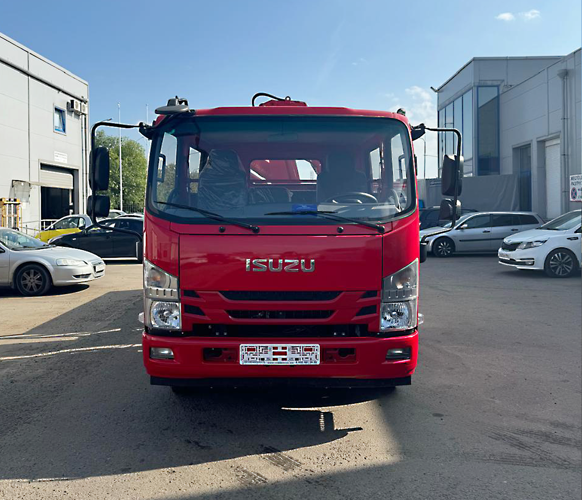 ISUZU КМУ двойн. кабина, стрела 3,2 т, трос фото 5