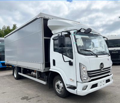 Бортовой еврошторный грузовик SDAC К 7.5,5, 2 м