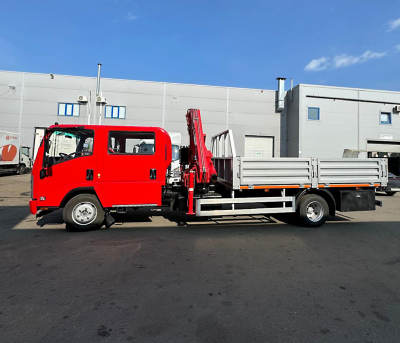 ISUZU КМУ двойн. кабина, стрела 3,2 т, трос