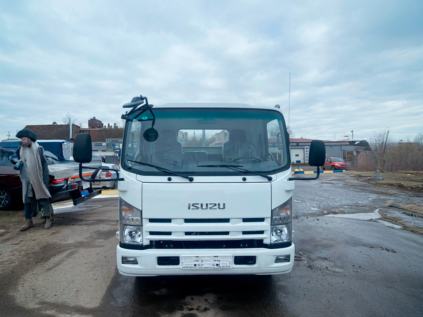 ISUZU Elf 3.5 бортовой грузовик 3,5 тонн фото 2
