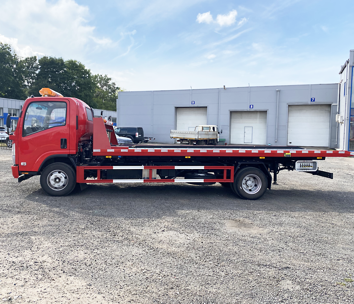 ISUZU Эвакуатор со сдвижной платформой 4х2, 10,5 тонн фото 2