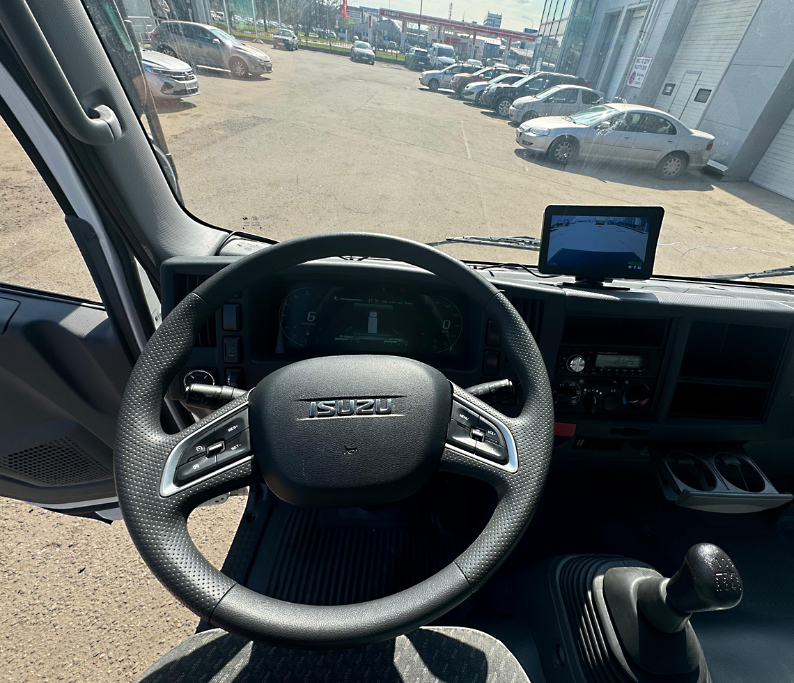 ISUZU бортовой грузовик с КМУ SQ 3.2S, трос, 10,5 т. фото 4
