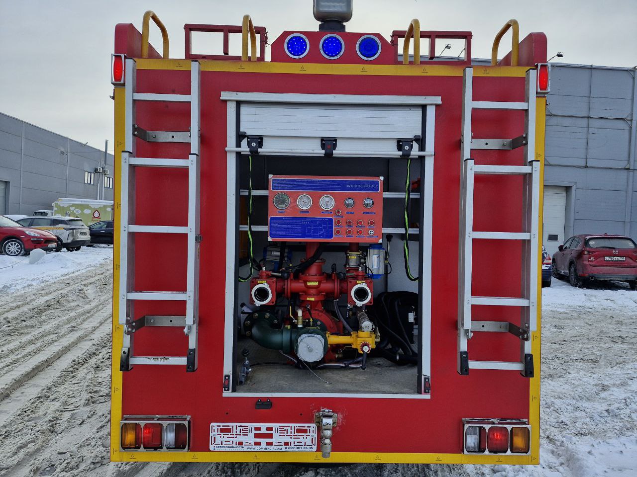 Пожарная машина ISUZU 8,3 т фото 5