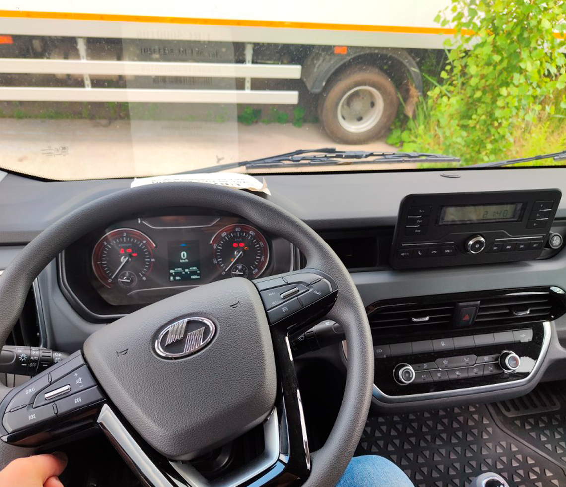 Ambertruck SM бортовой с тентом фото 5
