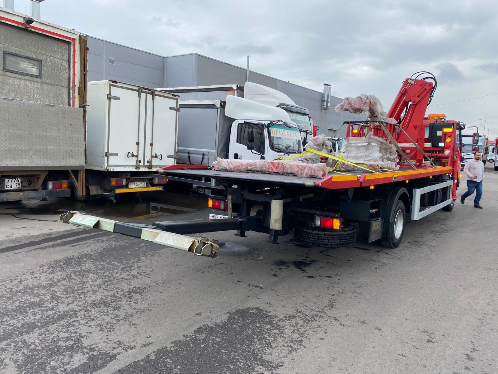 ISUZU Эвакуатор с КМУ, 4*4,10,5 т фото 9