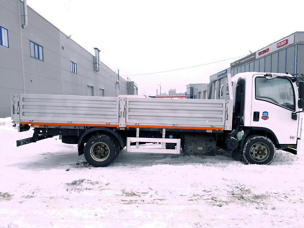 ISUZU Elf бортовой 5.5 т., 7,4 м сталь фото 6