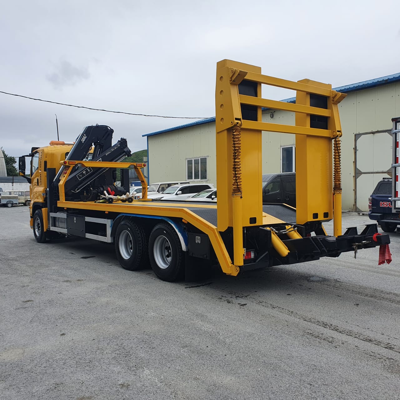 Эвакуатор ISUZU, 35т 6*4 с кму фото 5