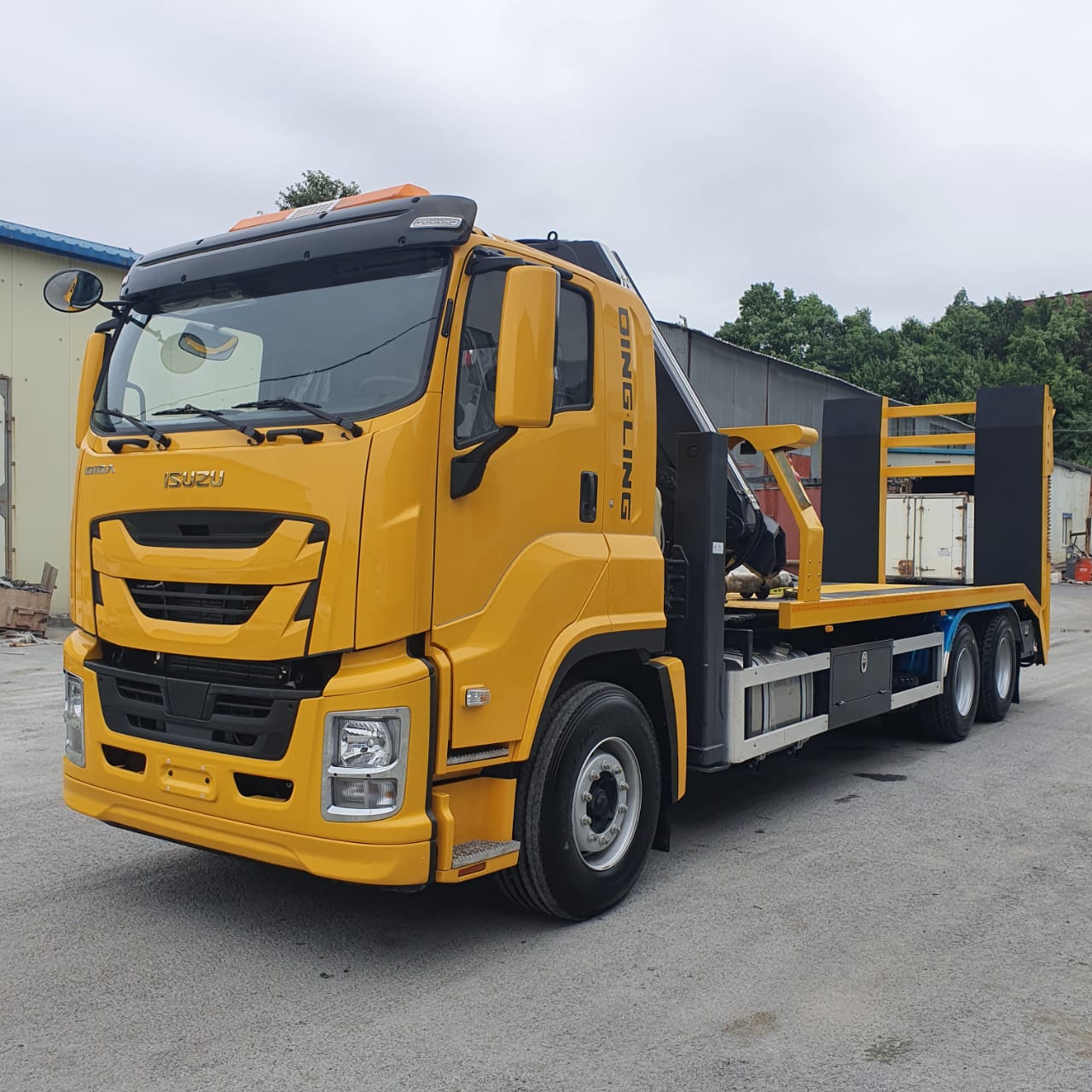 Эвакуатор ISUZU, 35т 6*4 с кму фото 1