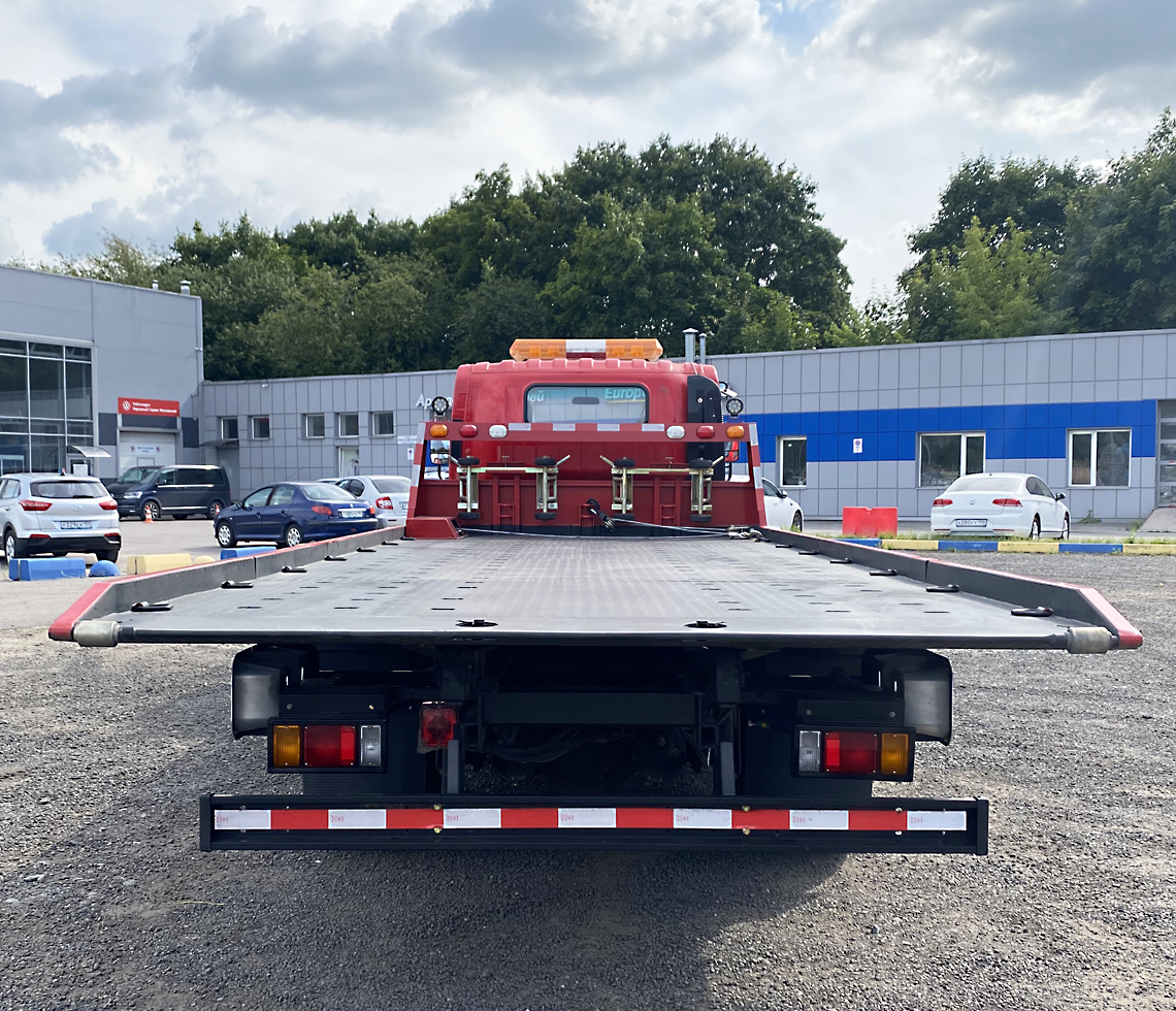 ISUZU Эвакуатор со сдвижной платформой 4х2, 10,5 тонн фото 7