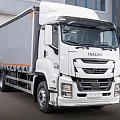 ISUZU бортовой грузовик еврошторный, 18 т, 8.6 м фото 2