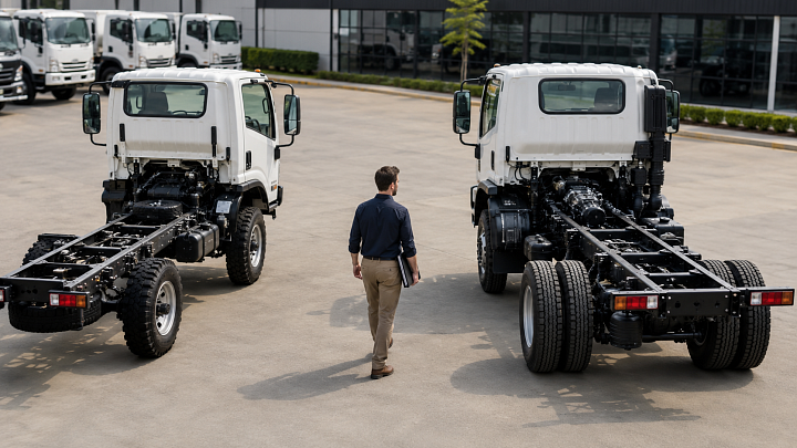 Шасси ISUZU 4x4: сравнение классов полной массы и конфигураций привода