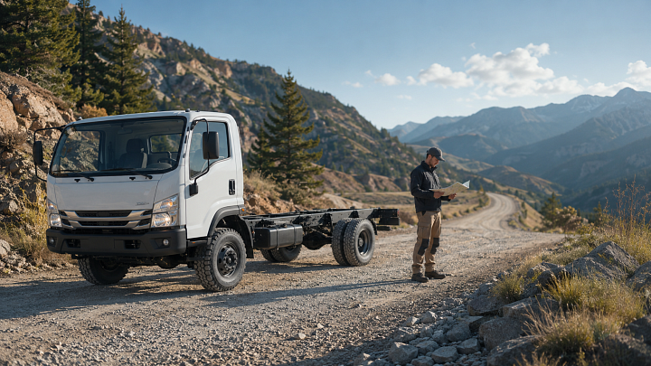 Шасси ISUZU 4x4: подбор под сценарии работы в сложных условиях