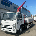 ISUZU бортовой грузовик с КМУ SQ 3.2S, трос, 10,5 т. фото 5